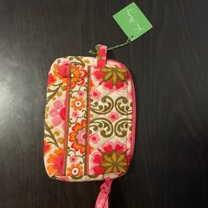 Vera Bradley travel makeup pouch